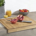 Planche à découper en bambou avec rebord – 35 × 24 cm