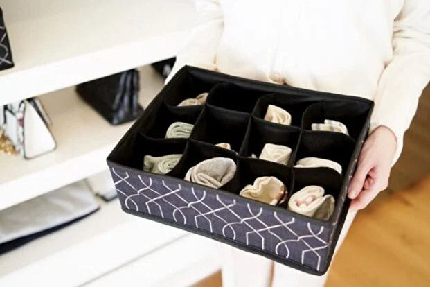 Organisateur de Tiroir Élégant 12 Compartiments – 31 x 25 x 12 cm