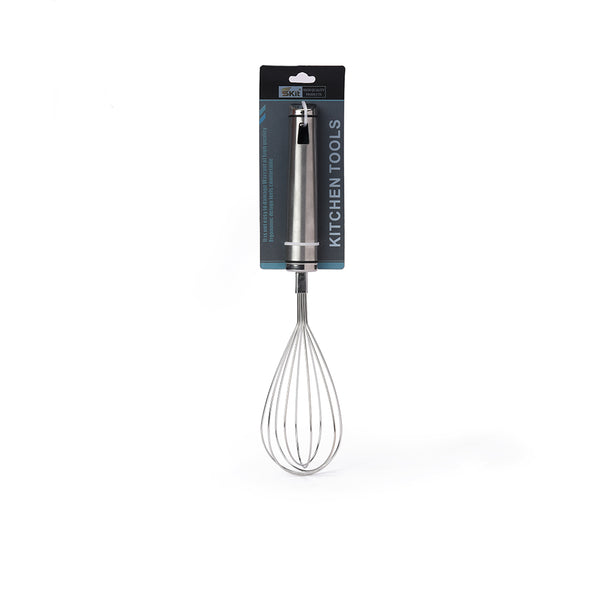 Fouet Ballon en Acier Inoxydable avec Manche en Métal – 30 cm