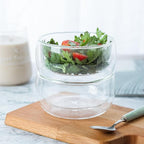 Bol à Double Paroi en Verre Borosilicate 350 ml