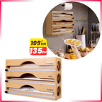 Distributeur  film alimentaire 3-en-1 en