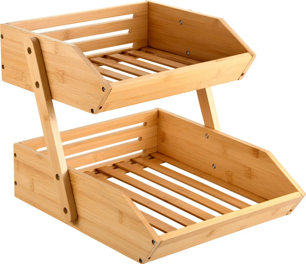 Etagère de cuisine, 33 x 28 x 38 cm, bambou