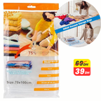 Sac de Rangement Sous Vide pour Literie – 70 x 100 cm