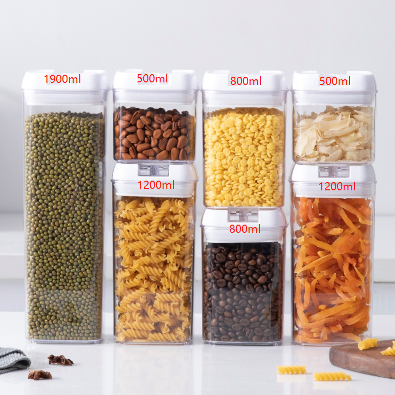 Ensemble de 7 Boîtes de Conservation Hermétiques - Sans BPA