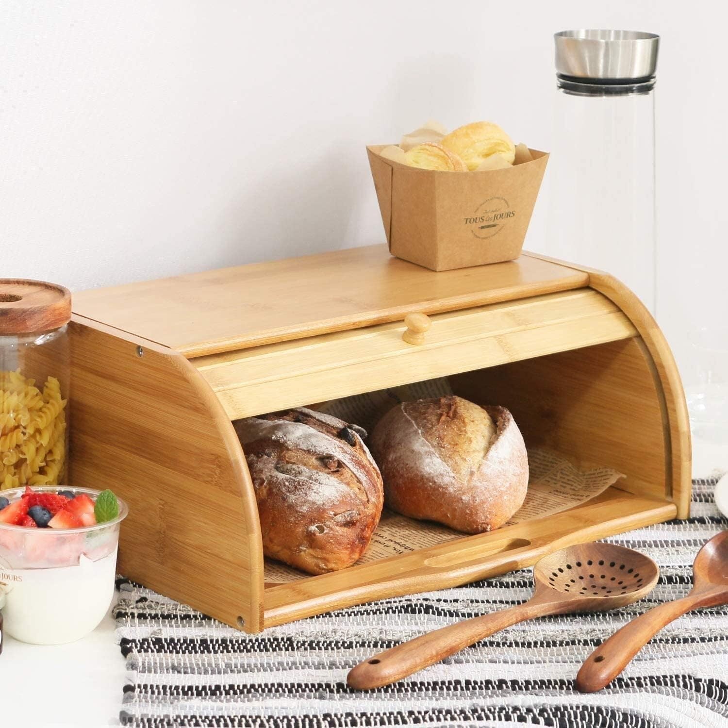 Boîte à Pain en Bambou