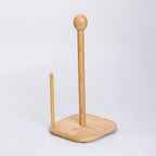 Porte-Rouleau de Cuisine en Bambou Naturel