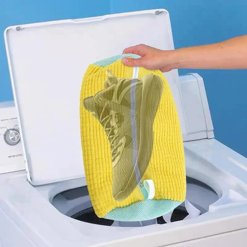 Sac de Lavage pour Chaussures en Microfibre