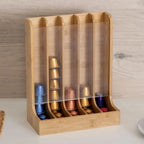 Organisateur de Capsules Café en Bois –Compatible Nespresso