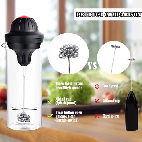 Mousseur à Lait Électrique 450 ml