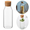Carafe en Verre Borosilicate 1,3 L avec Bouchon