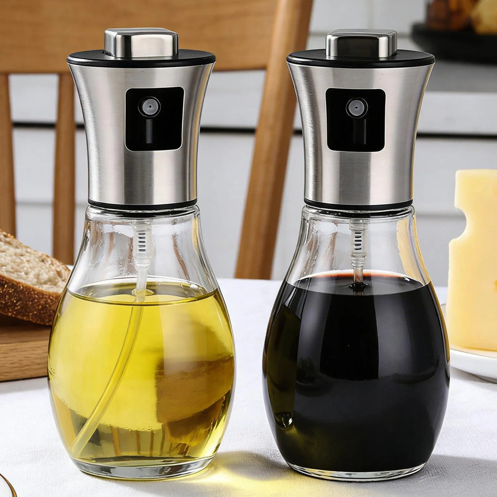 Flacon pulvérisateur d’huile – 200 ml en verre
