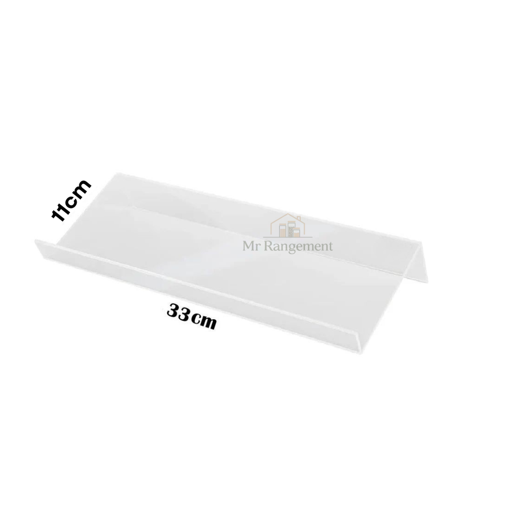 Lot de 4 Organisateurs de Tiroir à Épices en Plexiglass