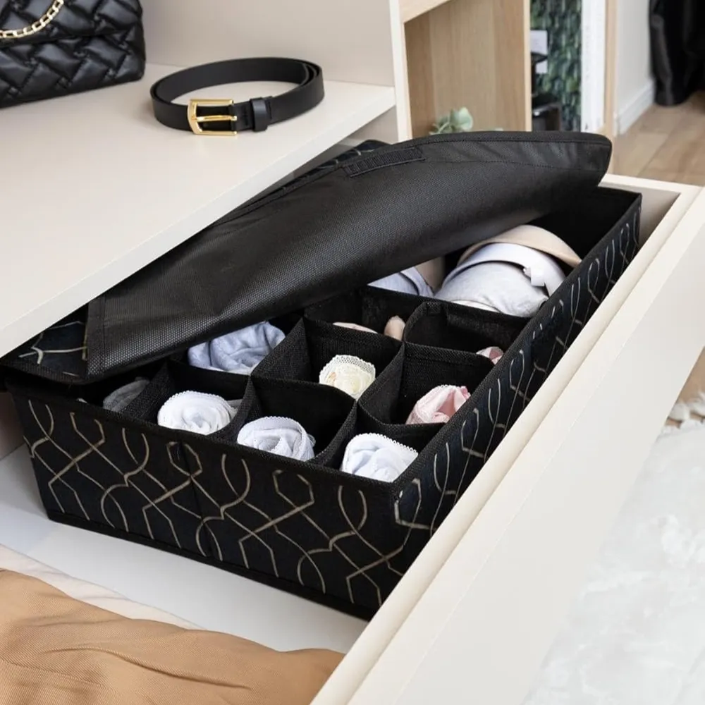 Organisateur de Rangement pour Linge – 12 Compartiments