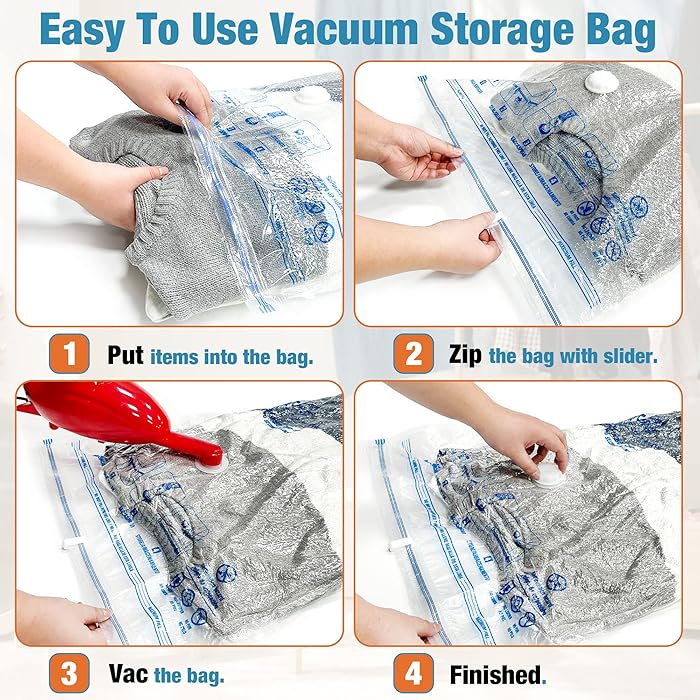 Sac de Rangement Sous Vide pour Literie – 70 x 100 cm