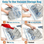 Sac de Rangement Sous Vide pour Literie – 70 x 100 cm