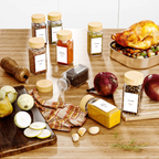 Ensemble 15 Pots à Épices 120ML avec 3 Organisateurs de Tiroir + 15 Étiquettes