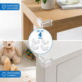 Lot de 4 Protections d’Angle en PVC Transparent – Sécurité Bébé
