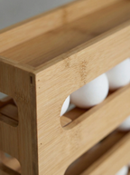 Range-œufs 4 niveaux pour réfrigérateur – Capacité 30 œufs