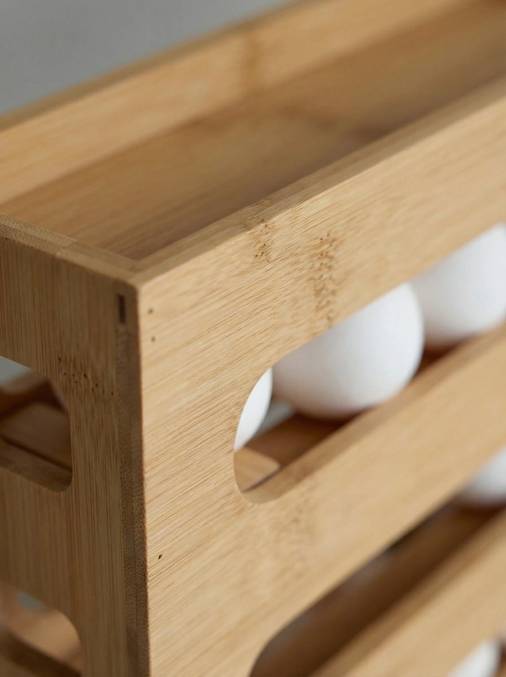 Range-œufs 4 niveaux pour réfrigérateur – Capacité 30 œufs
