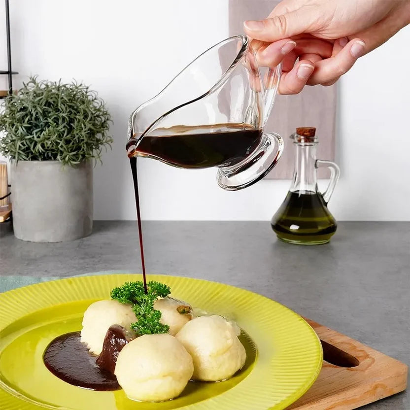 Set de 2 saucières en verre 200 ml